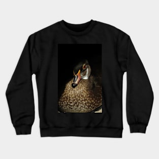 black duck pattern Crewneck Sweatshirt